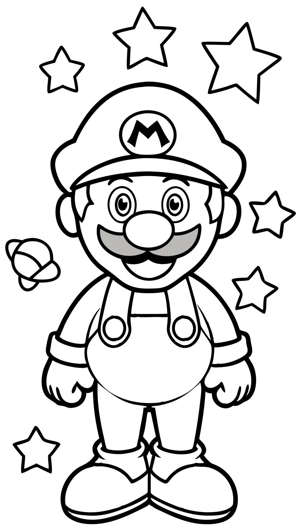 Page de couleur Mario